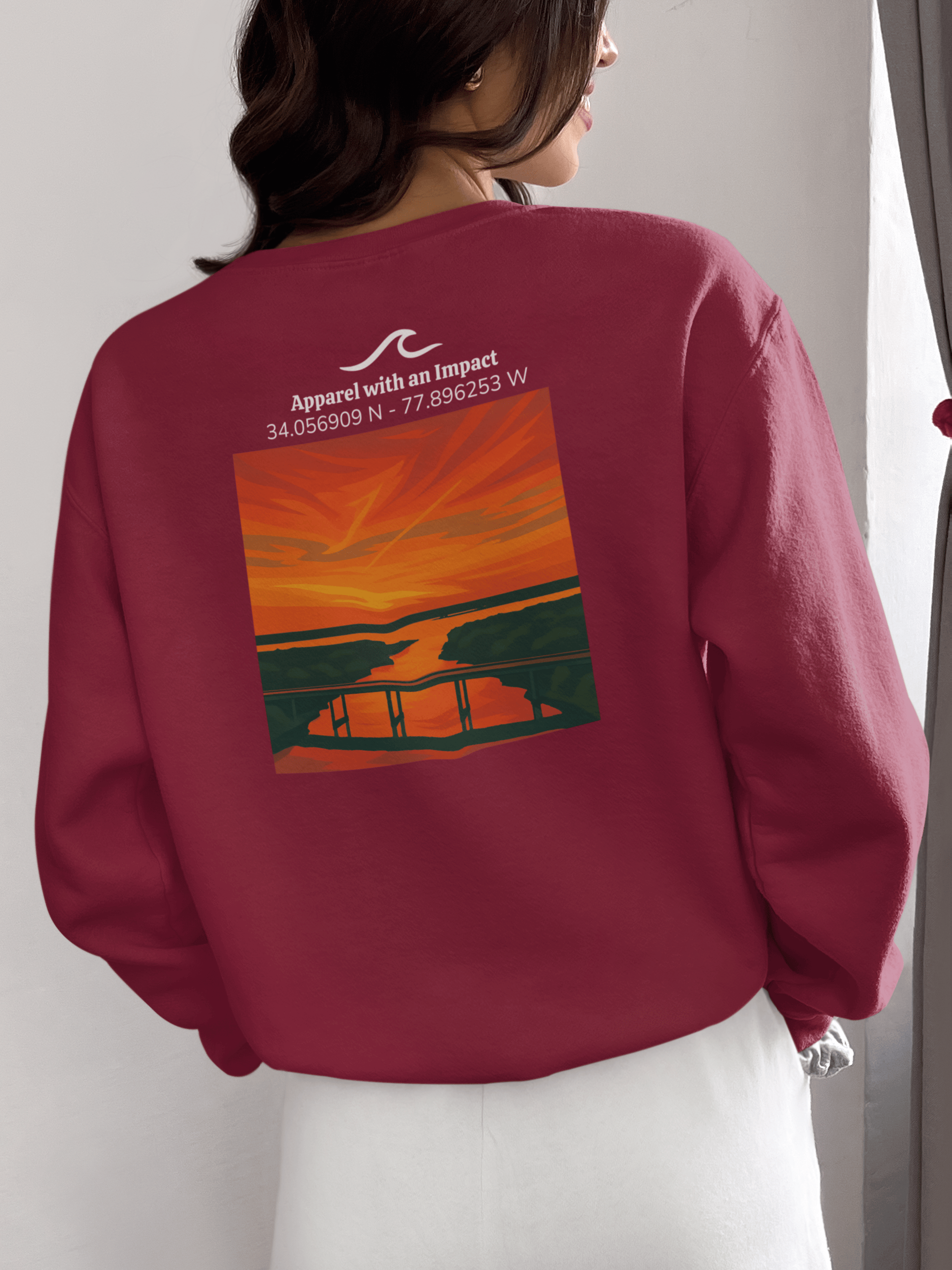 Snow's Cut Classic Coastal Crewneck Sweatshirt