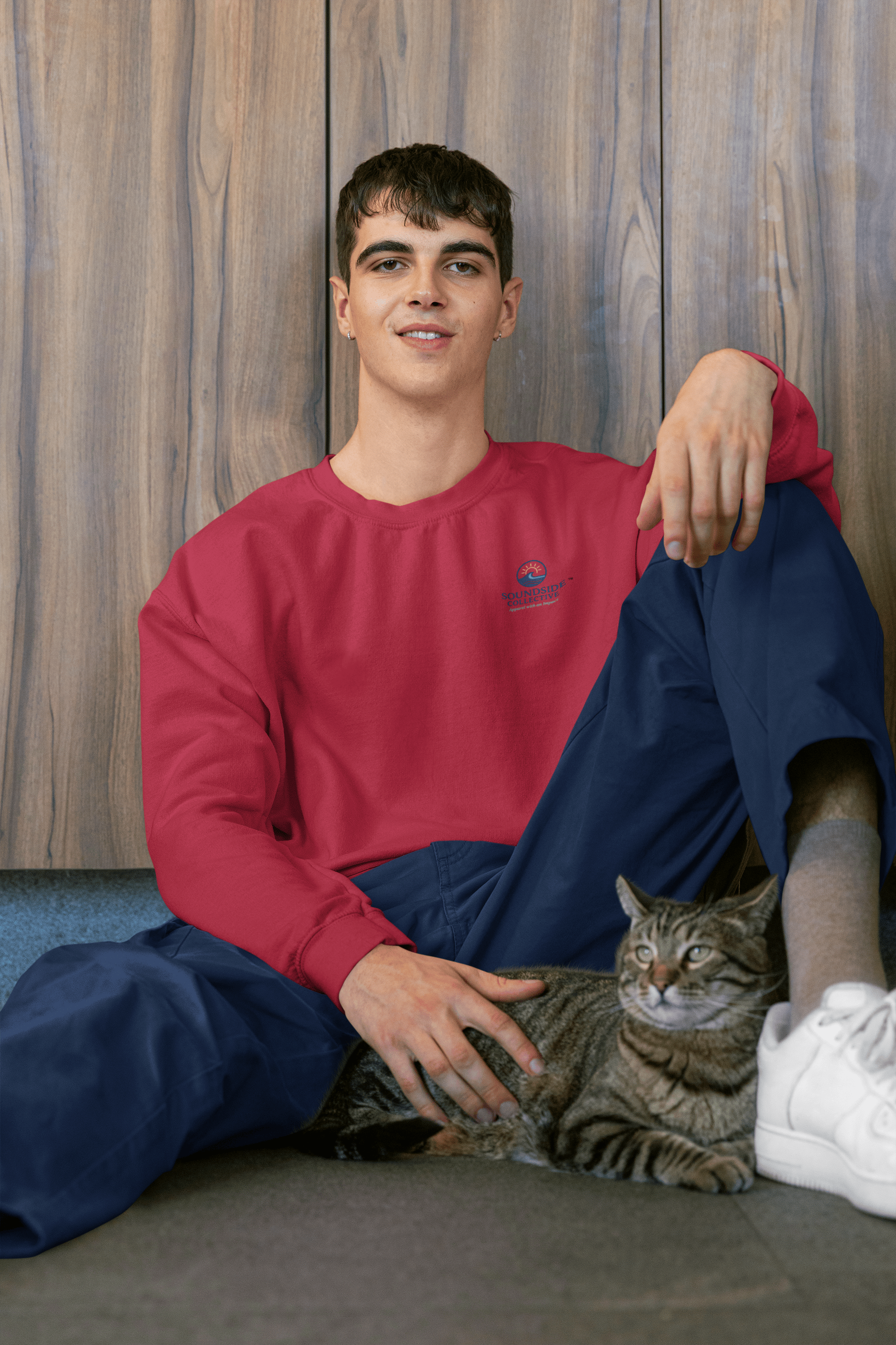 Golden Sunrise Classic Coastal Crewneck Sweatshirt