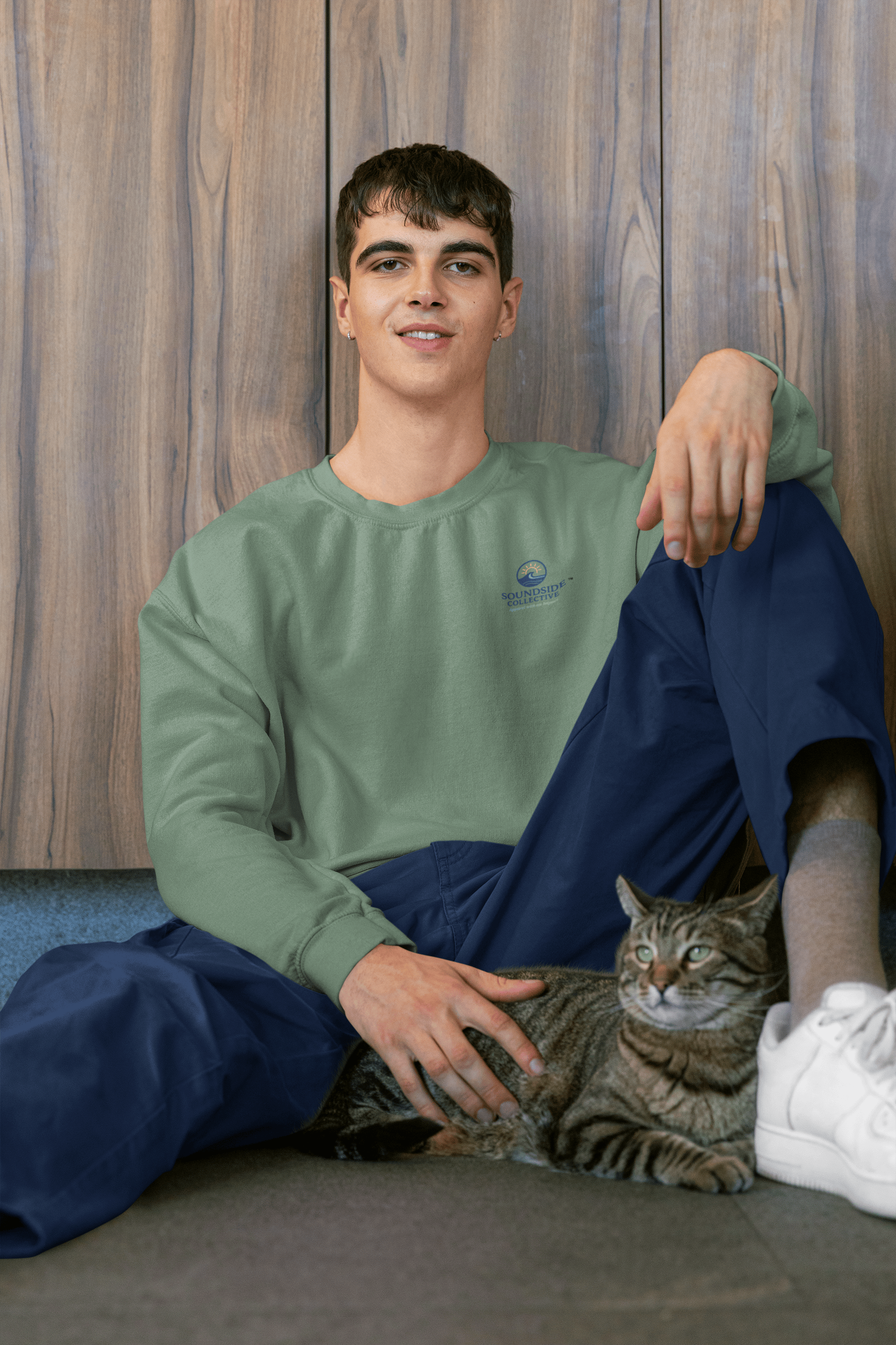 Ocean Dawn Classic Coastal Crewneck Sweatshirt