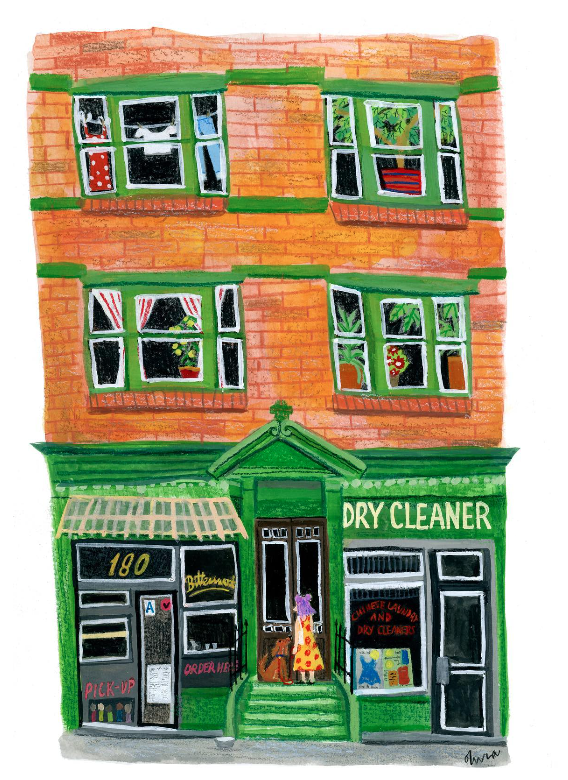 Bittersweet building artwork