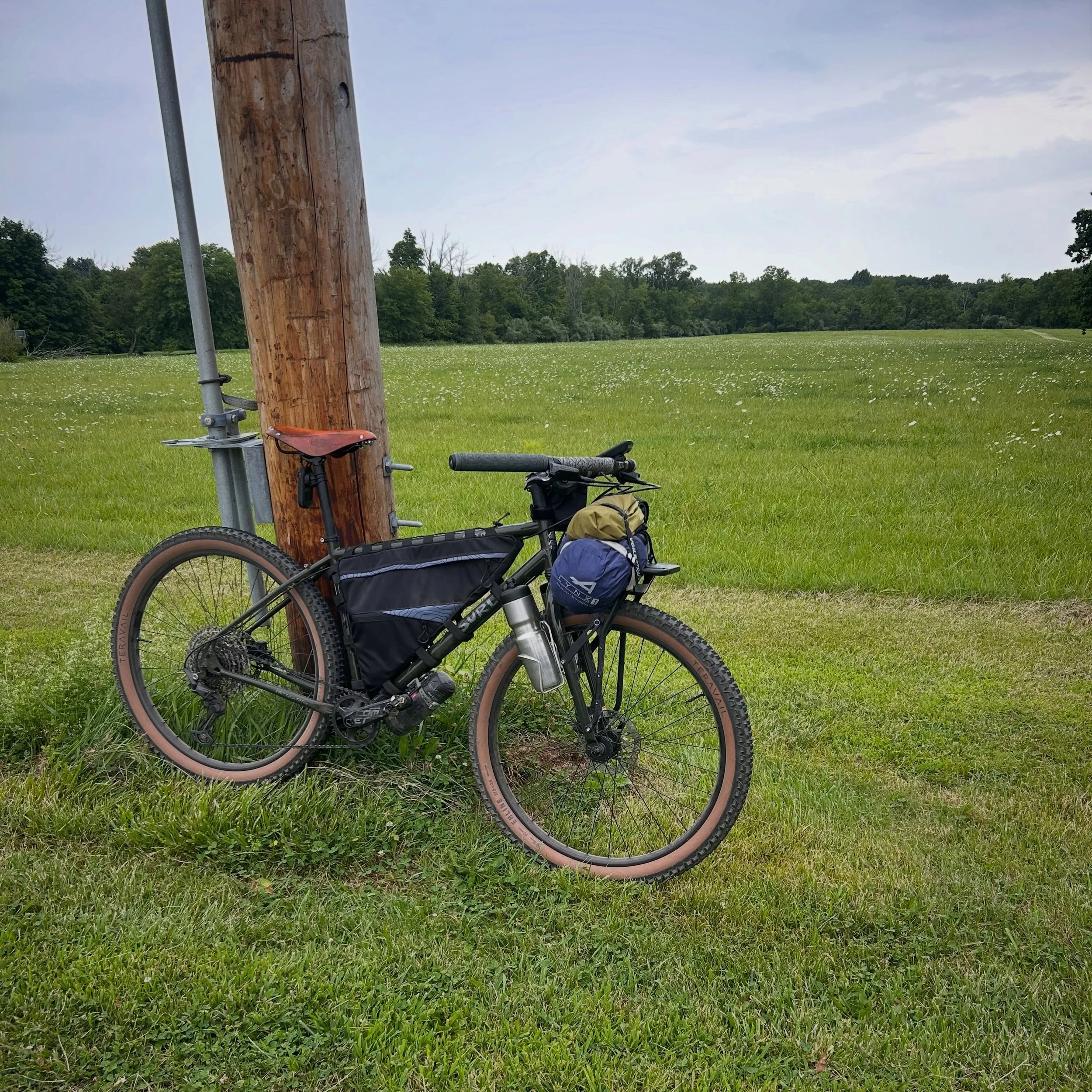 Michael Pop is ready for a &ldquo;slow comfortable ride&rdquo; this year the Endless Mountains Grand Depart. He&rsquo;s riding a Surly Bridge Club with wider tires on the 250!

His goal is &ldquo;to get more comfortable bikepacking and take it all in