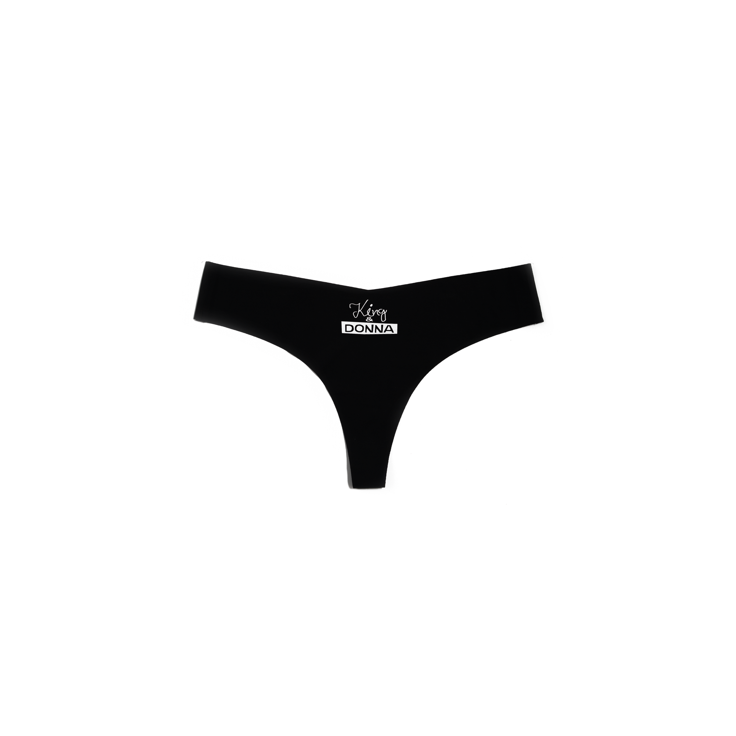 Seamless Thong- Black