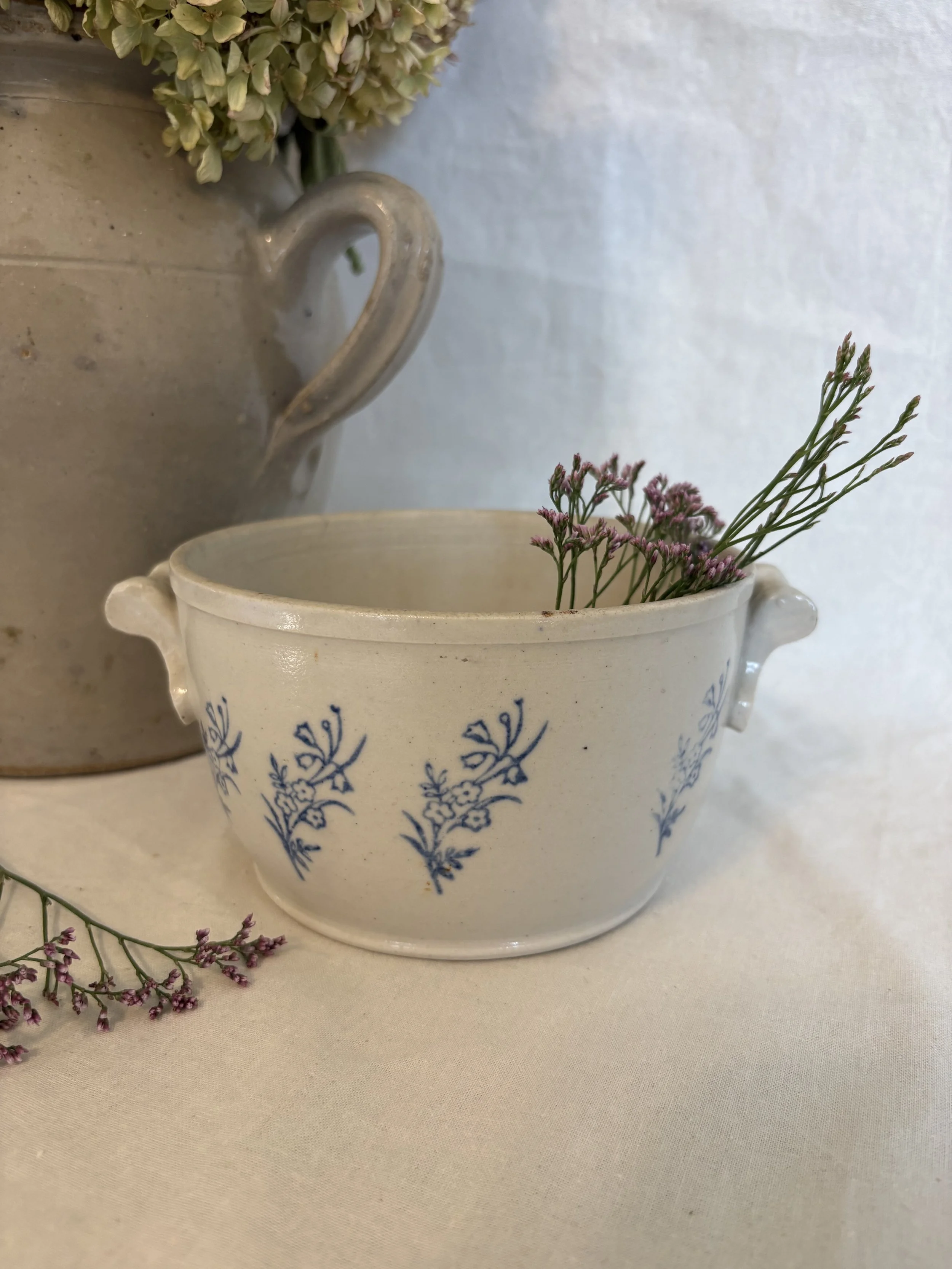 Saint-Uze French Stoneware Mini Tureen
