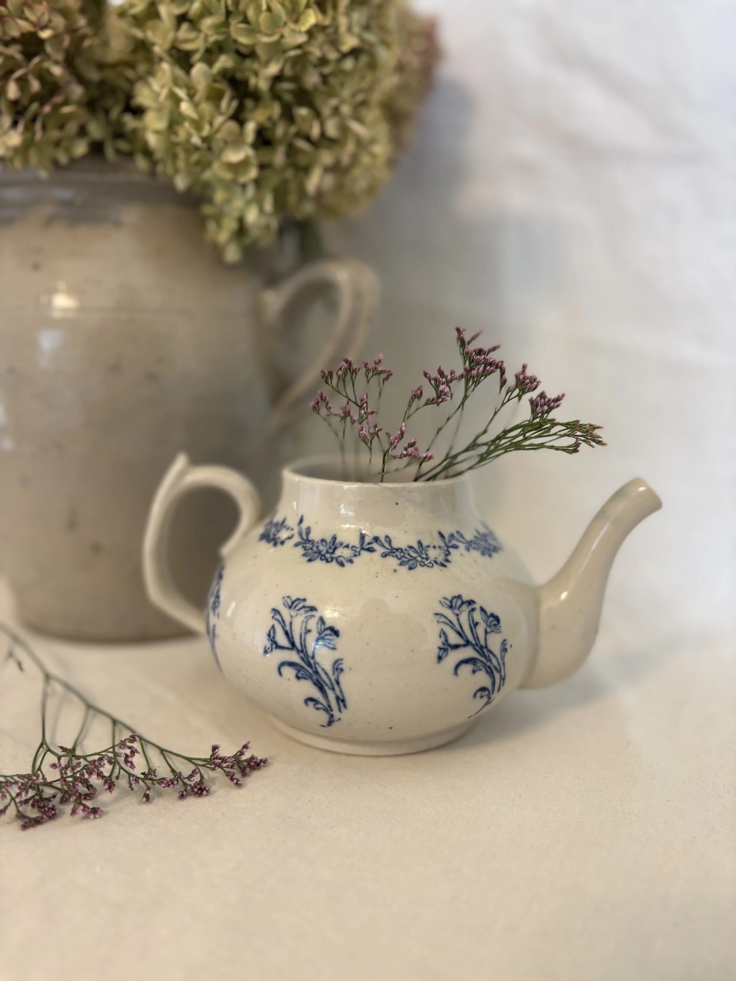 Saint-Uze French Decorative Teapot