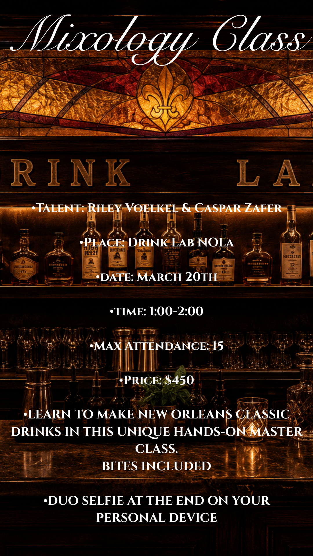 Drink Lab NOLA with Riley & Caspar