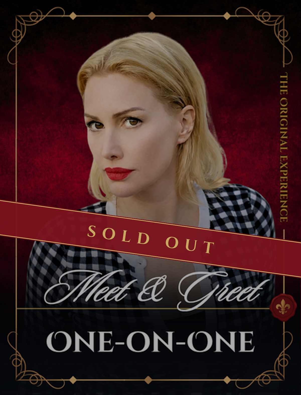 Alice Evans 1-on-1 Meet & Greet