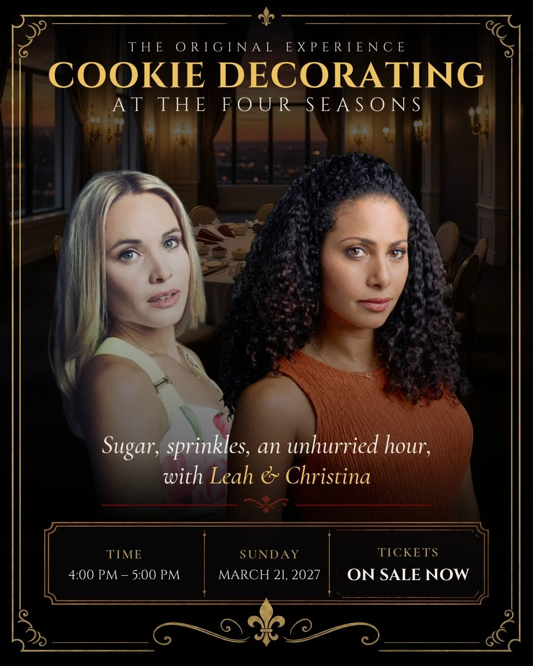 Sunday Cookie Decorating Class with Leah & Christina