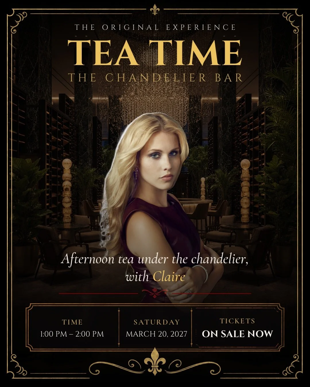 Tea Time at the Four Seasons with Claire