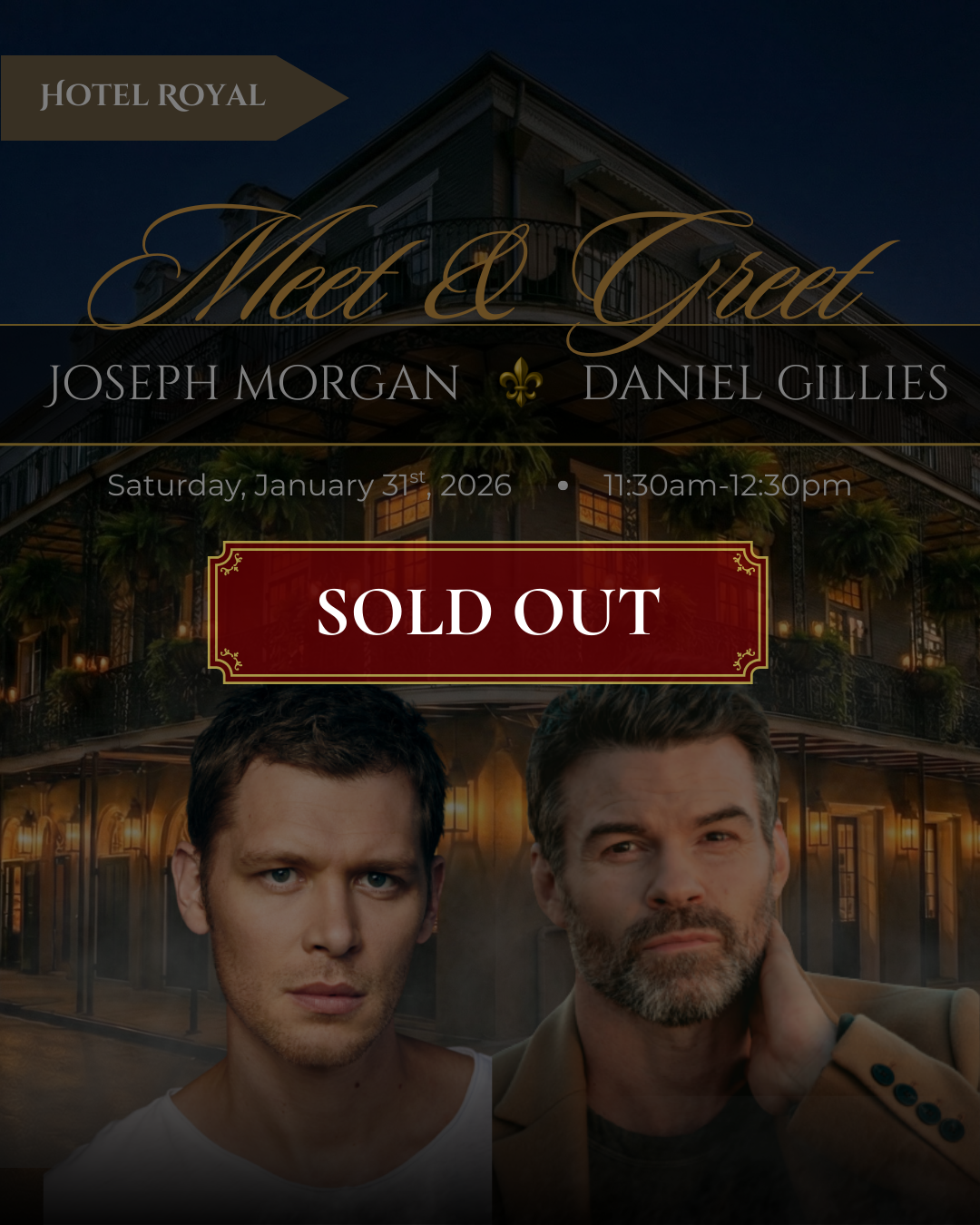 Hotel Royal with Joseph & Daniel