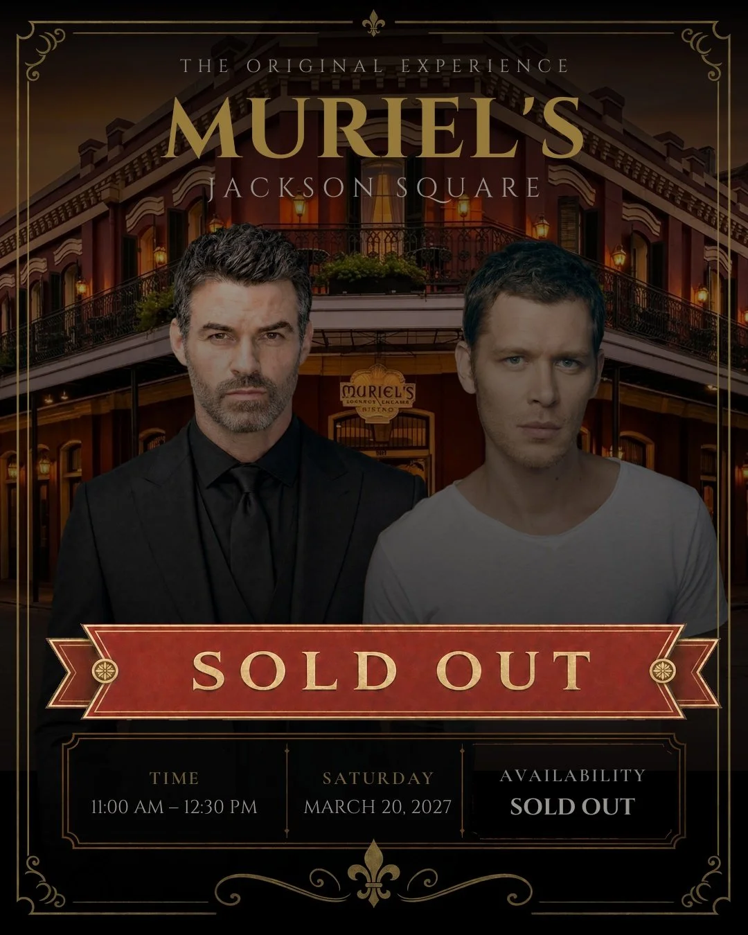 Muriel's with Joseph & Daniel