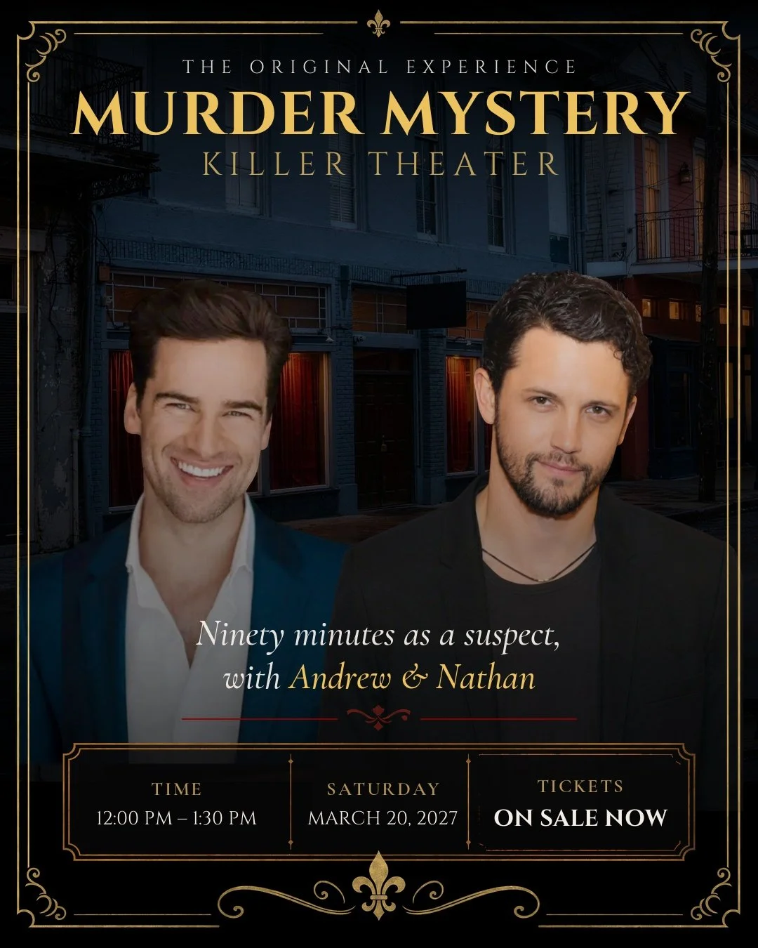 Saturday Murder Mystery Lunch