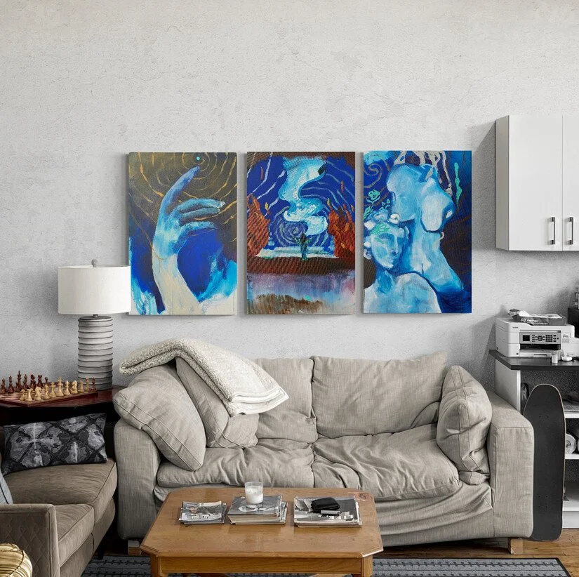 'Alchemy's First Law' Series Canvas Prints