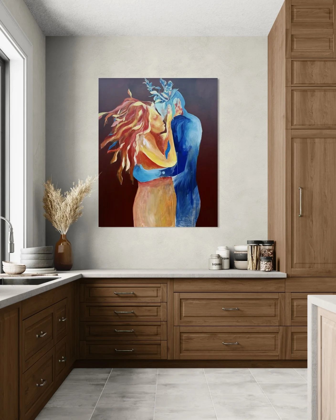 'Dip Into My Mind' Canvas Print