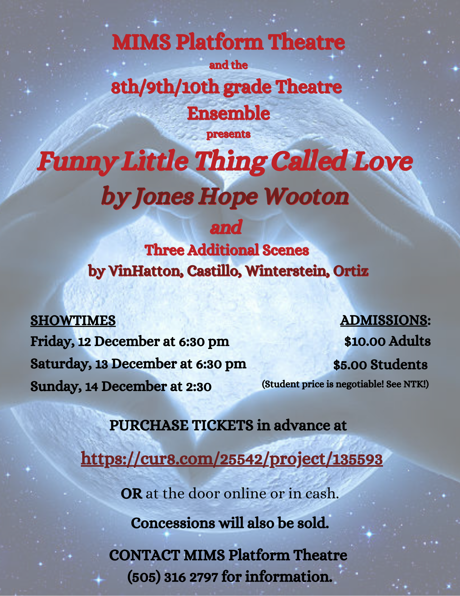 MIMS Platform Theatre: Funny Little Thing Called Love