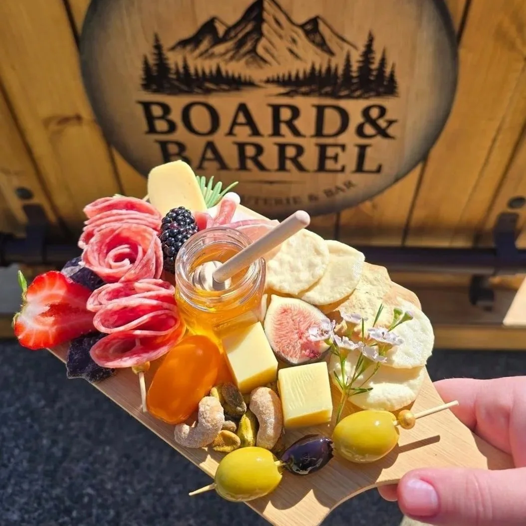 individual charcuterie cart board
