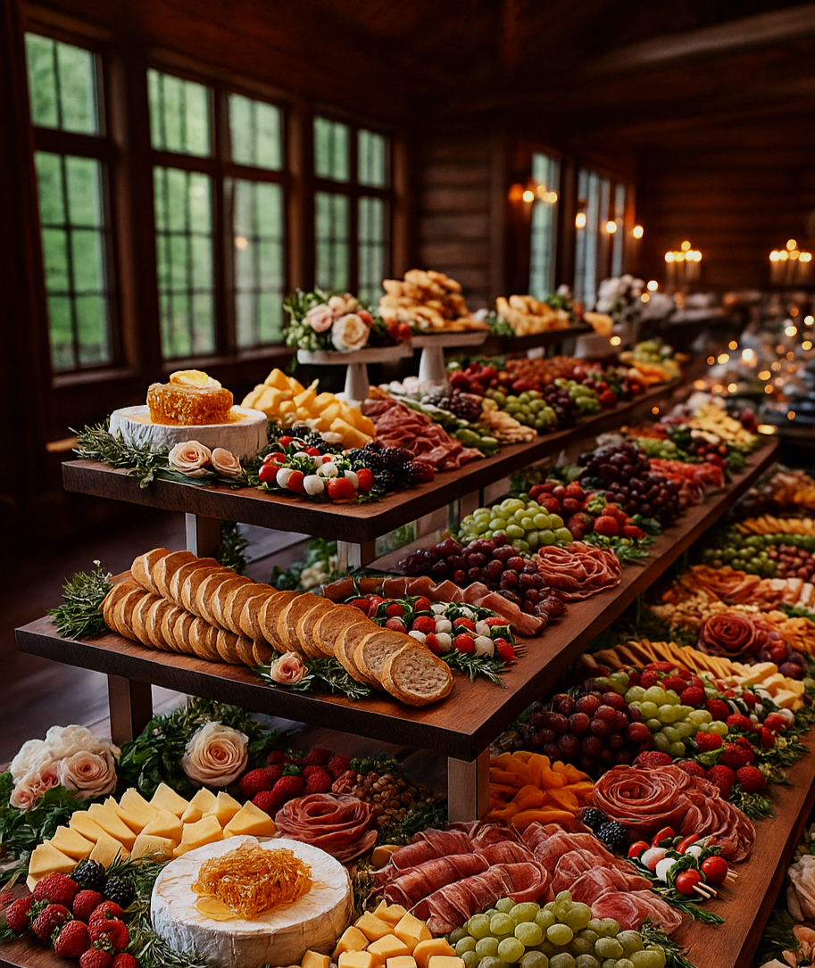 Grand Luxury Grazing Tables - 40-200+ Guests - CALL TO SCHEDULE