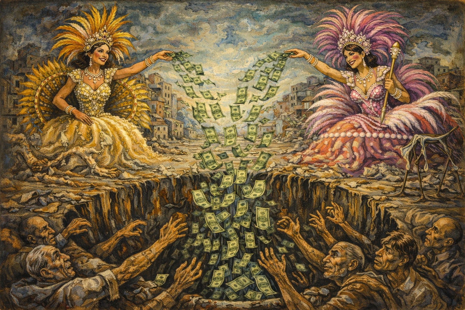 En plena crisis económica por la deuda pública, la Asamblea Nacional busca que el Estado subsidie el gasto millonario de los carnavales