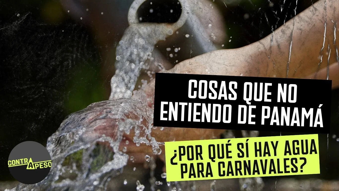 Cosas que no entiendo de Panamá: ¿por qué no tenemos agua en casa pero sí en los carnavales?