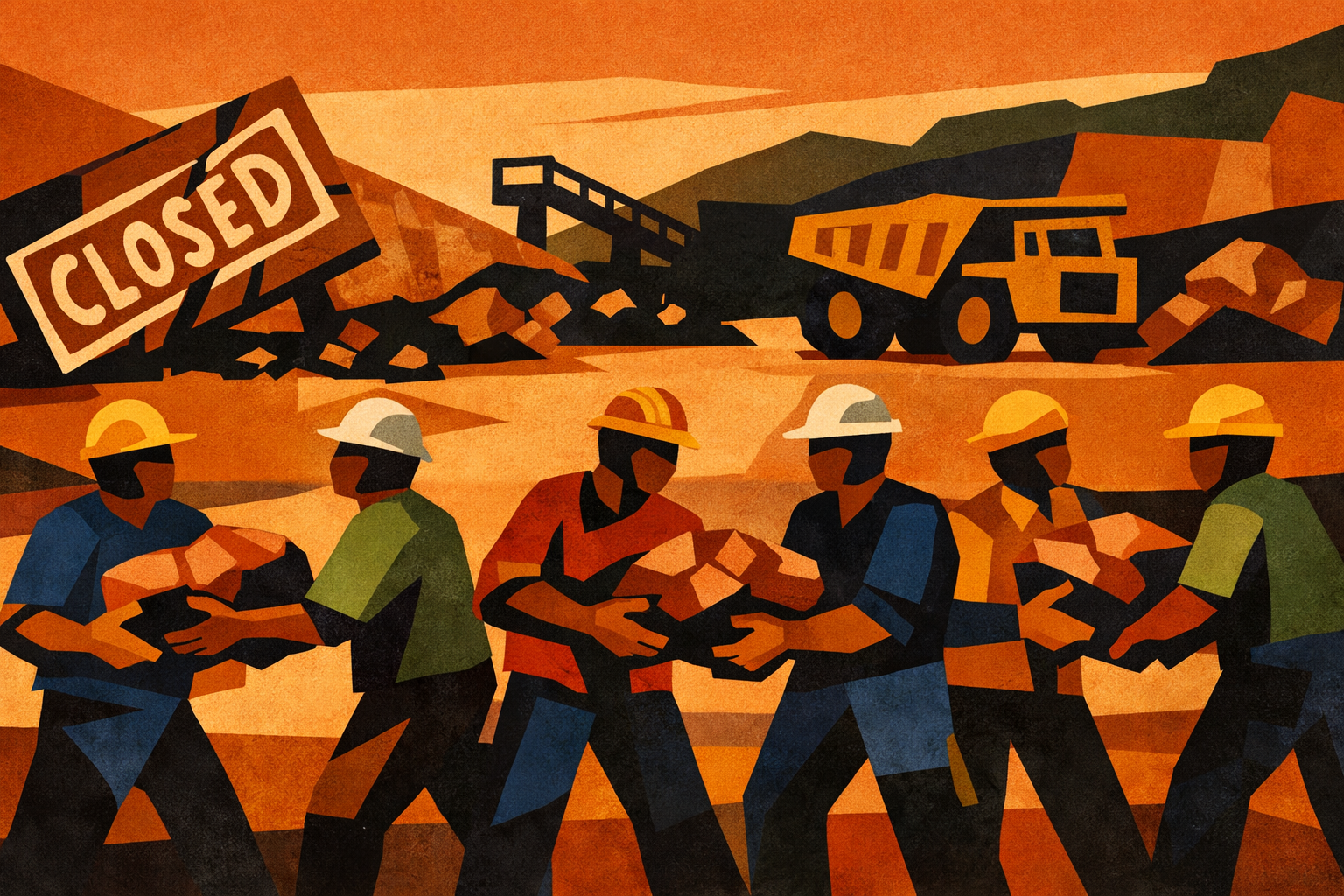 ¿Está reabierta la mina de cobre de Donoso?