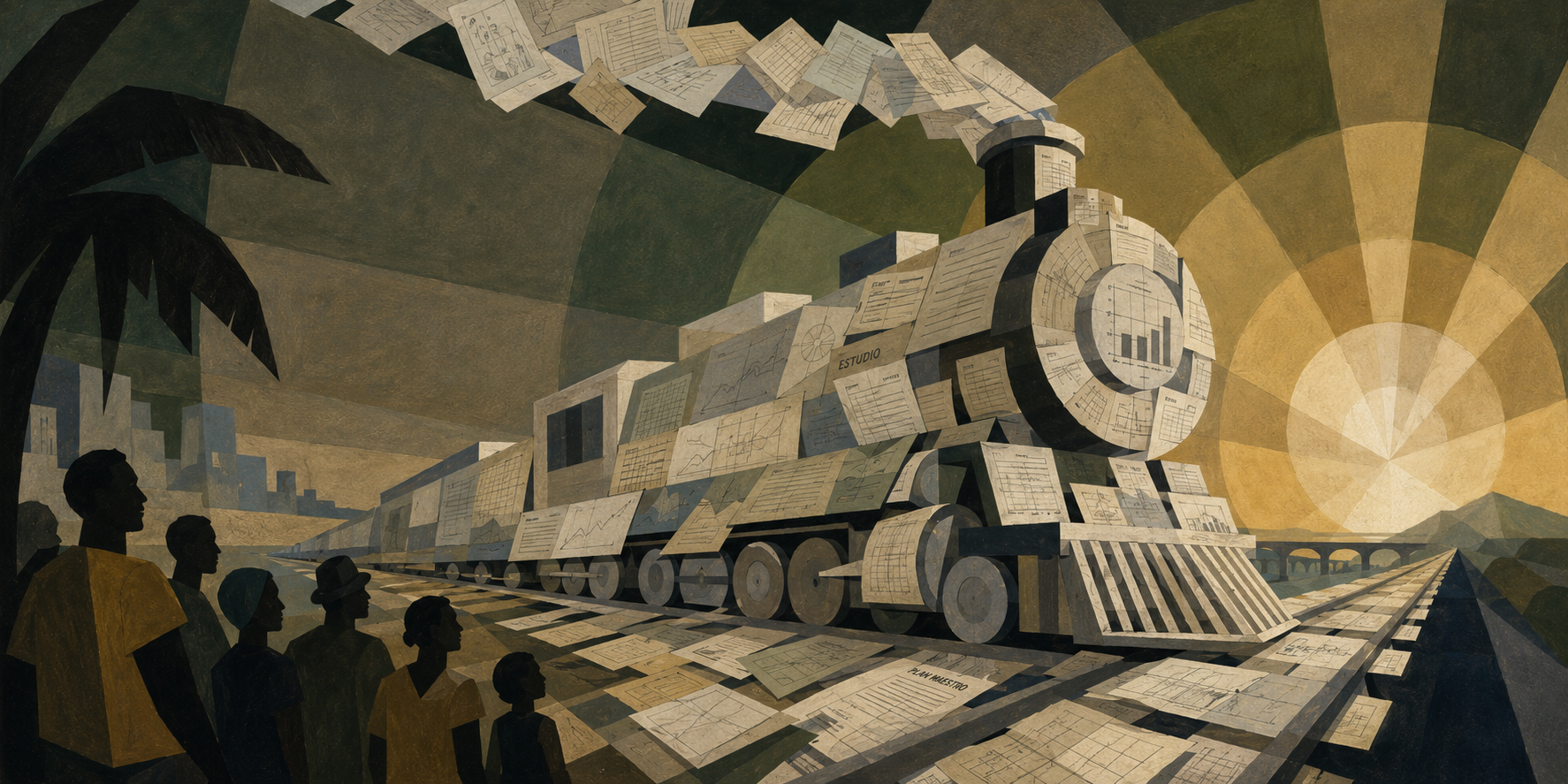 Si el tren es viable, publiquen el estudio