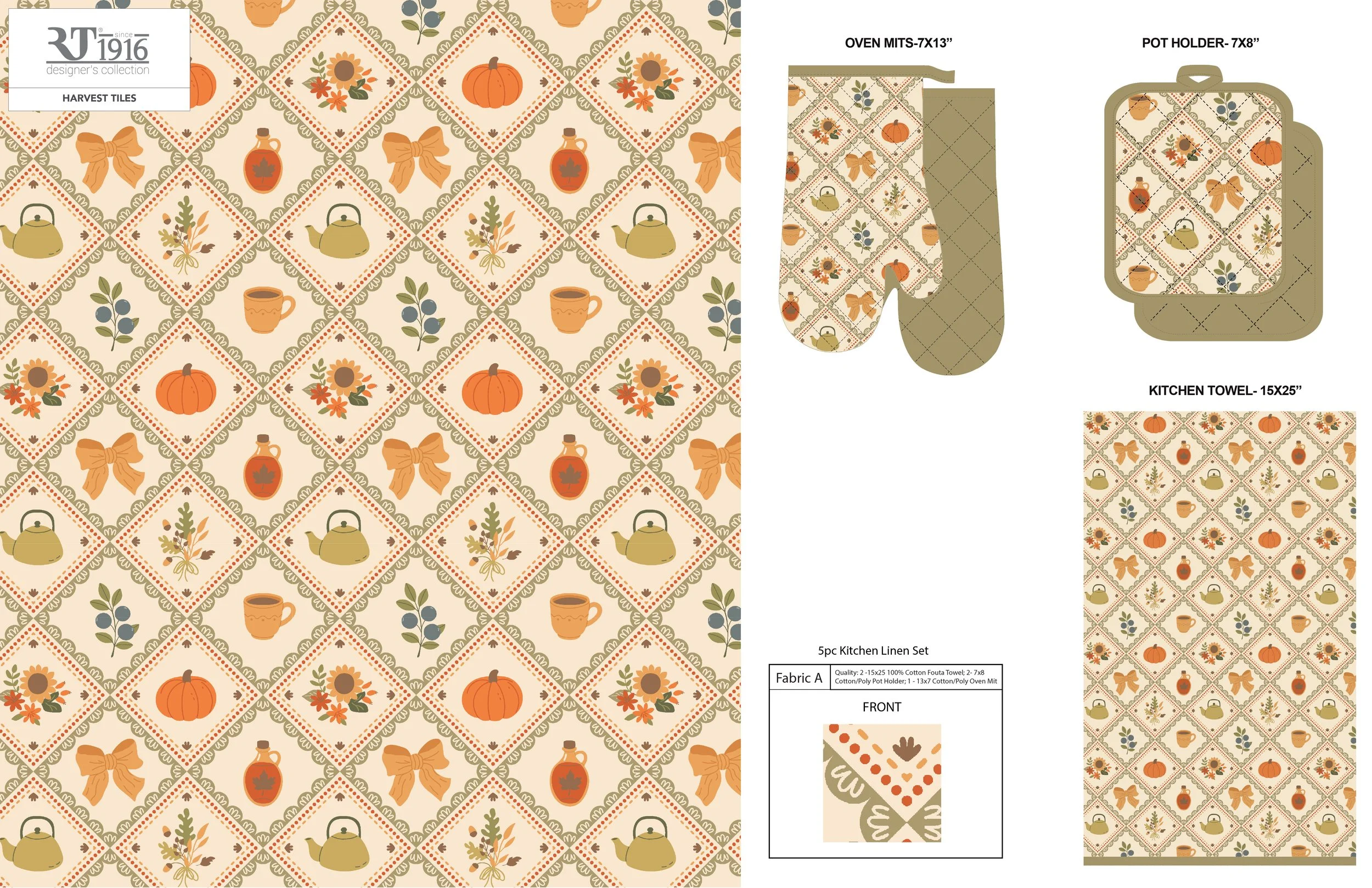 Harvest Tiles_3pc Kitchen Linen Set_Mapping.jpg