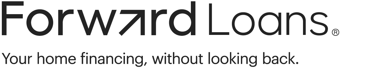 Forward Loans logo with tagline 'Your home financing, without looking back.'