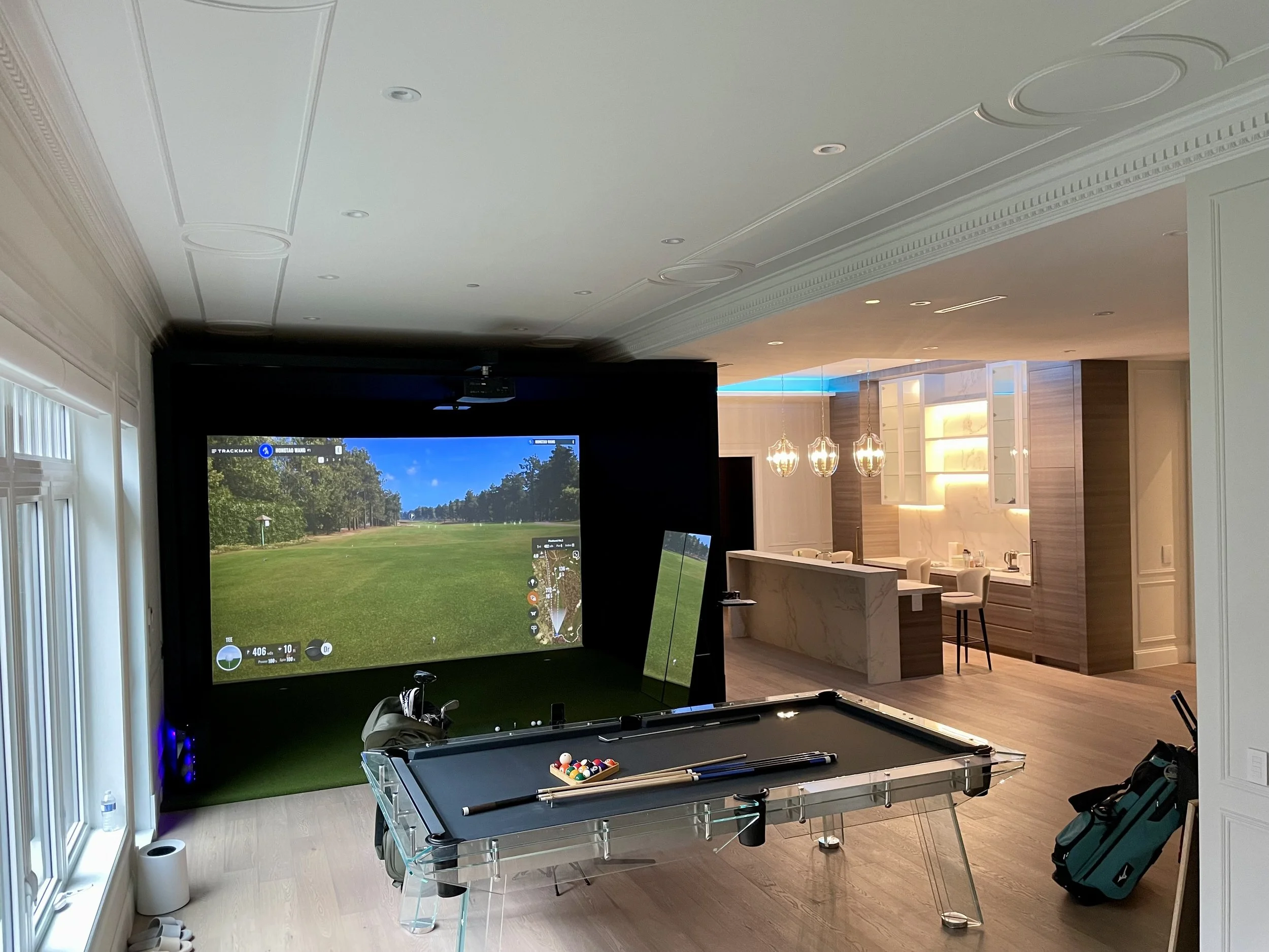 Vancouver Home Trackman iO Structure Build