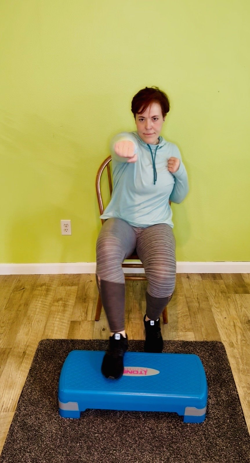 10 Minute “What’s Going On!?” Workout- Seated Version-