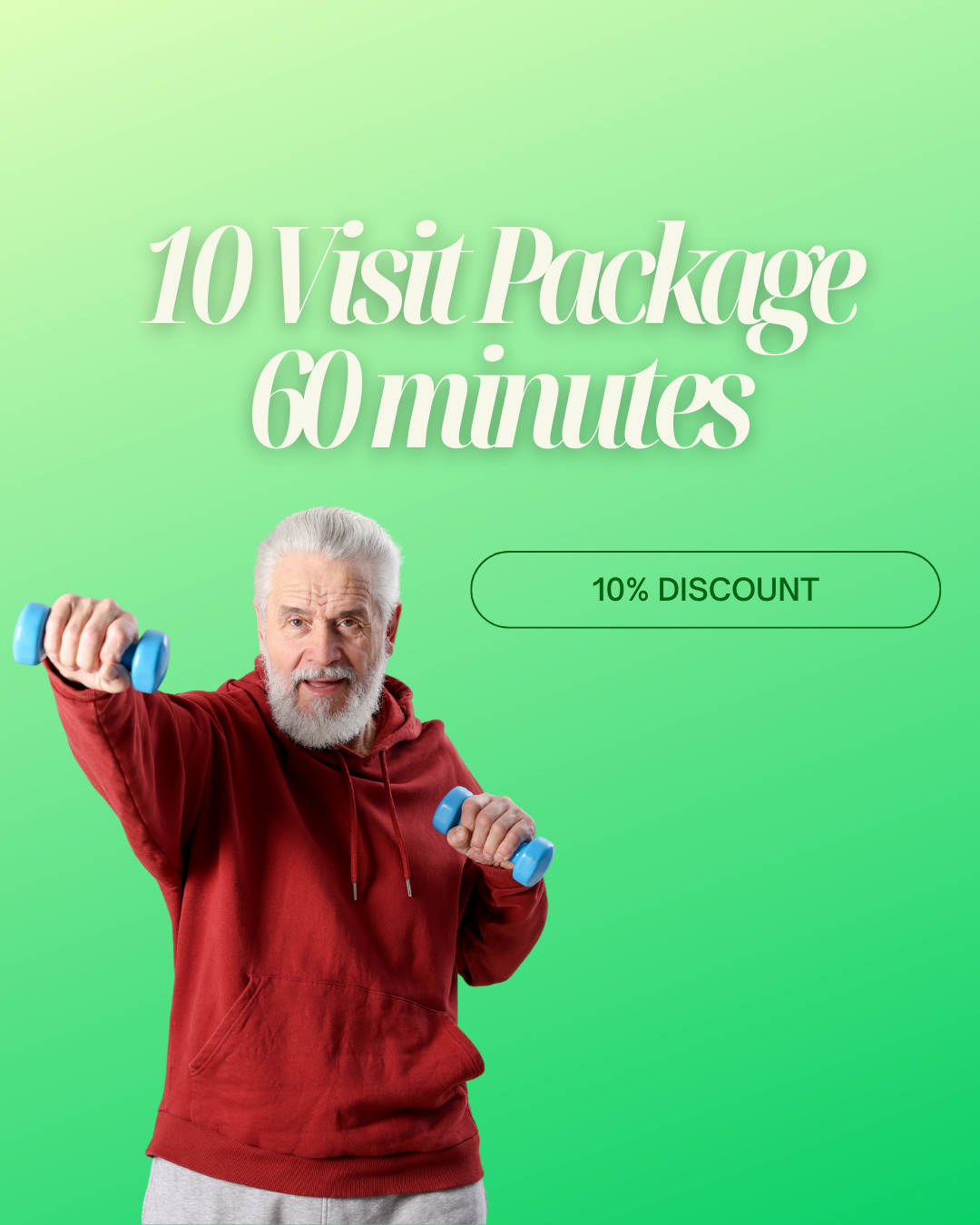 10 Visit Package- 60 min