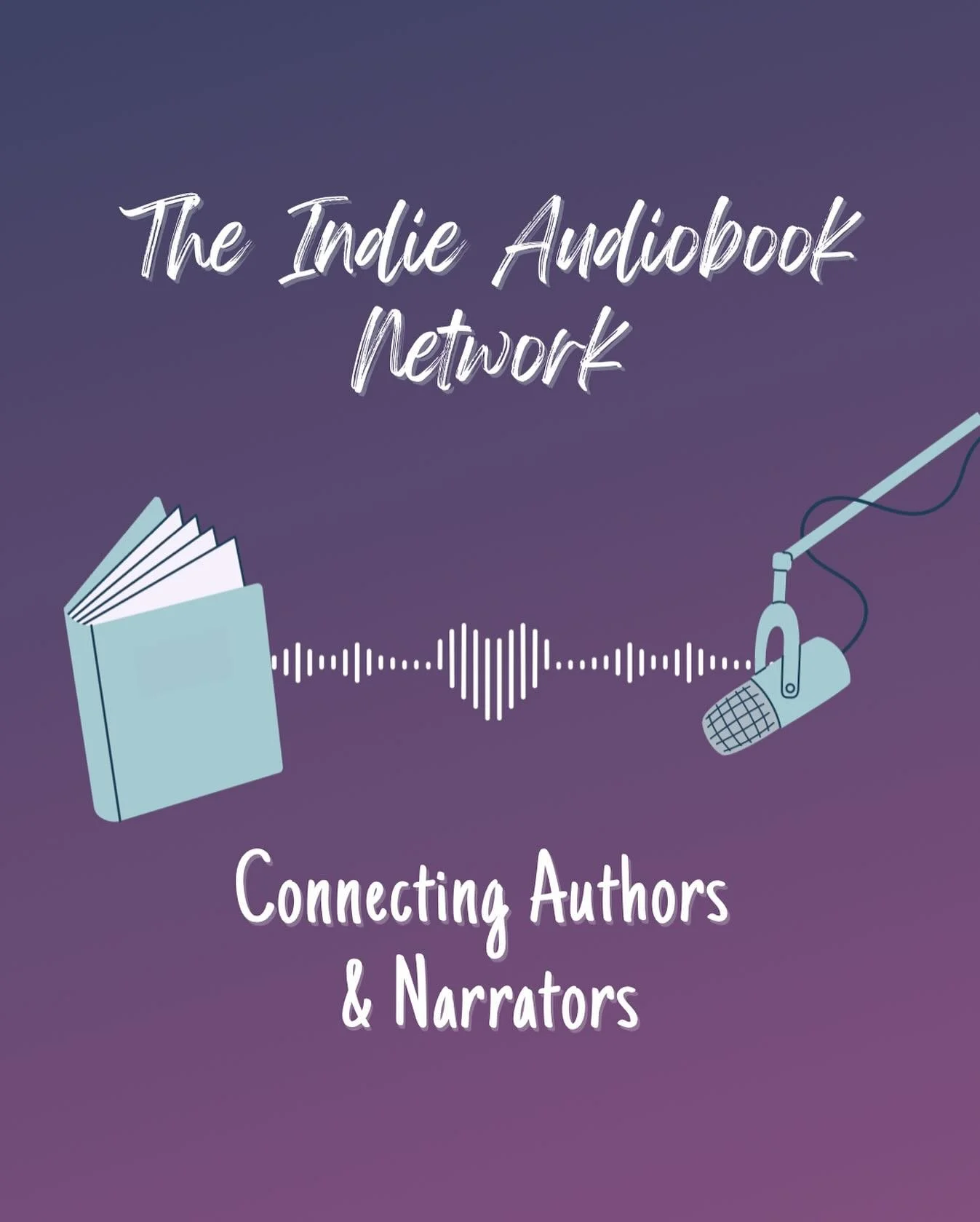 Welcome, we are The Indie Audiobook Network! We are here connecting authors and narrators together to create masterpieces! We are so excited for this network! 

#theindieaudiobooknetwork #audiobookstagram #audiobooksofinstagram #audiobooknarrator #au