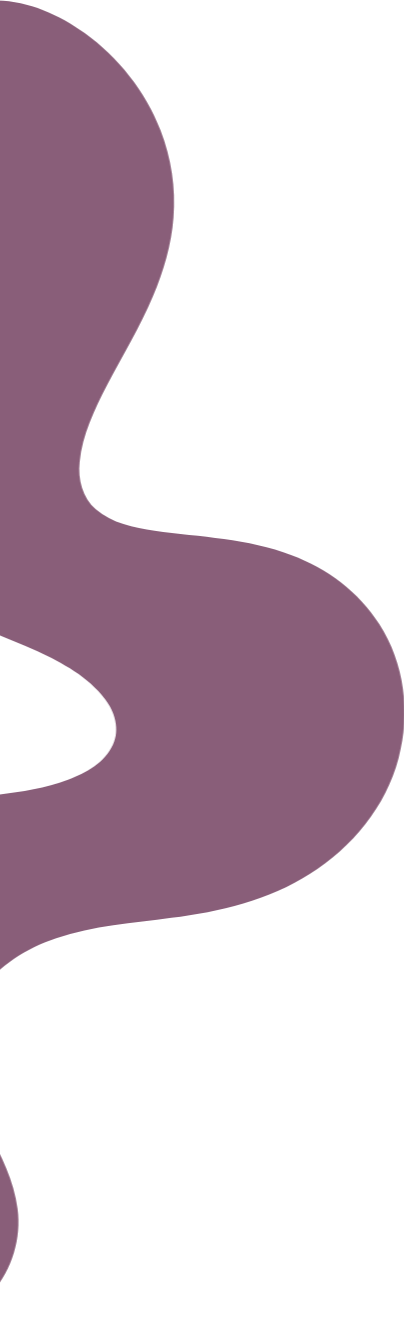A stylized purple snake on a black background.