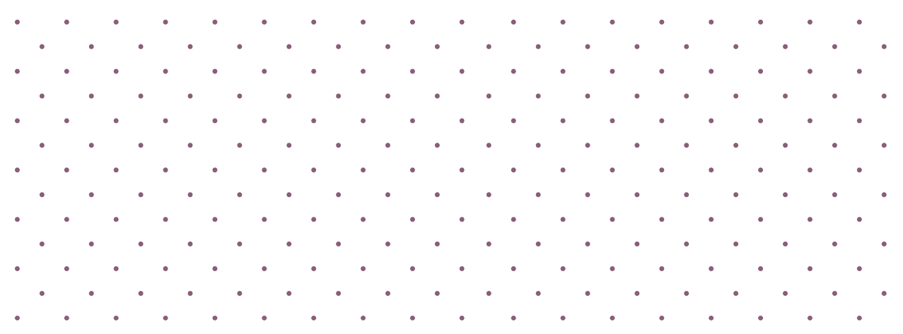 Close-up of a black surface with small, evenly spaced purple dots arranged in a grid pattern.