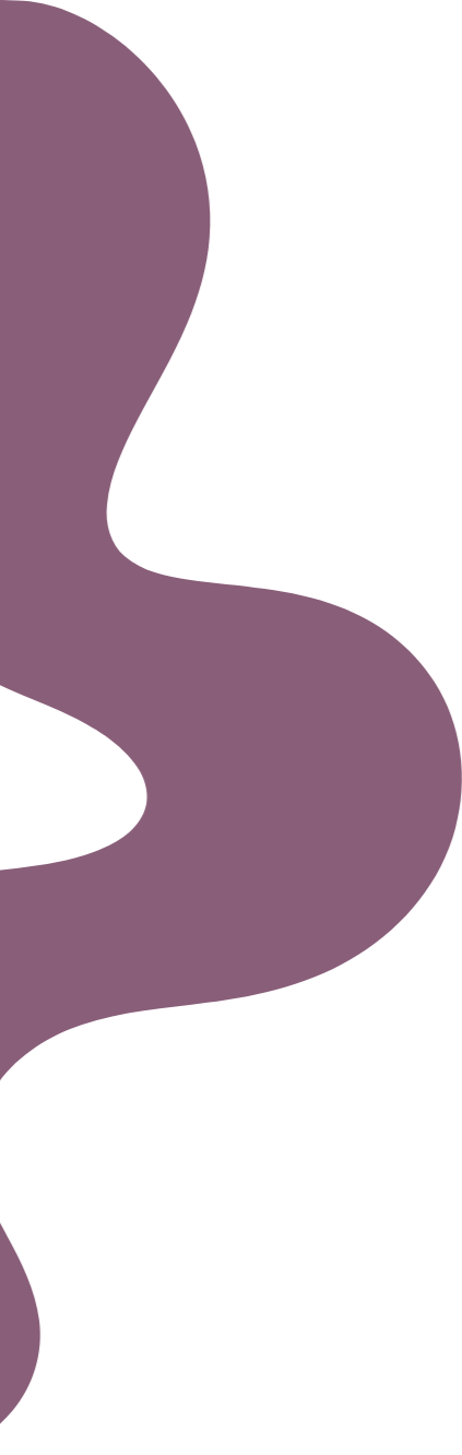 Abstract art with a large purple S-shaped curve on a black background.
