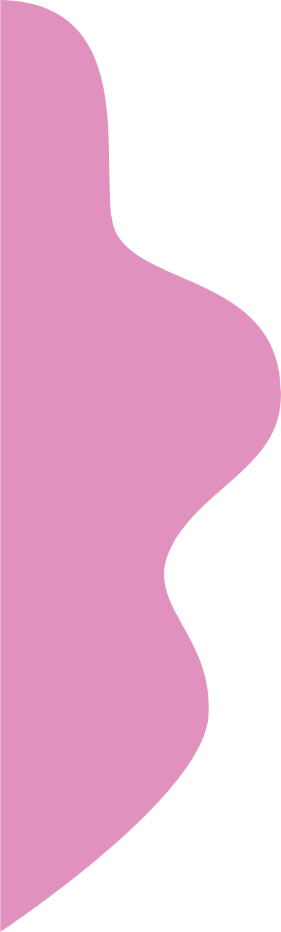 Abstract background with pink and black wavy shapes
