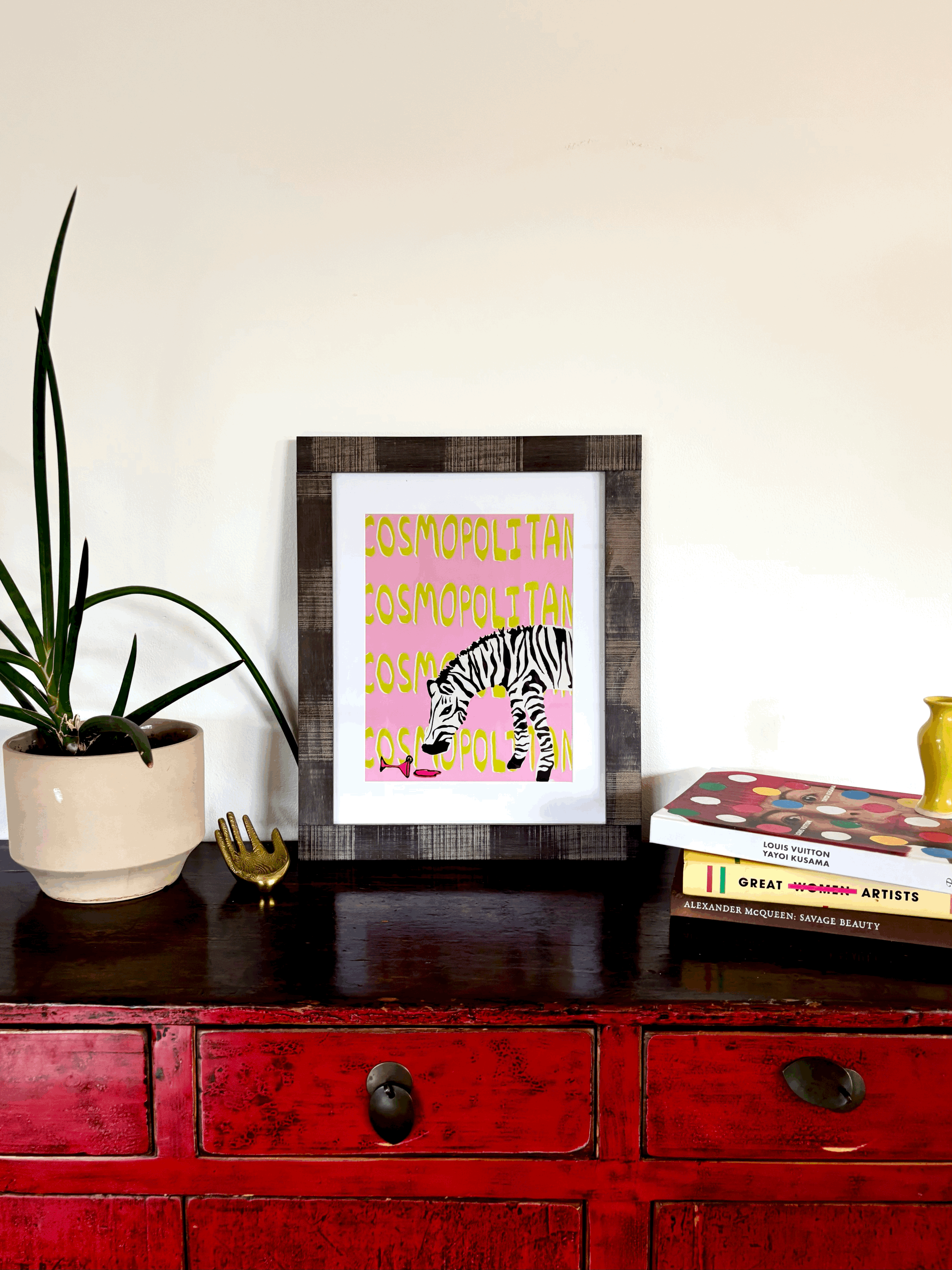 ZEBRA COSMOPOLITAN PRINT