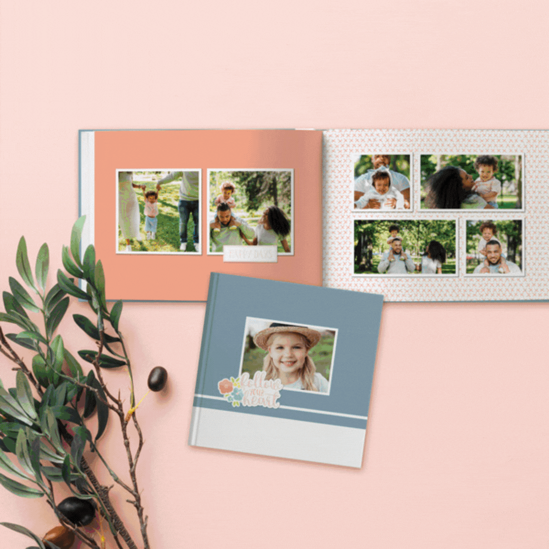 Design personalized photo books with your favorite family photos. Custom layouts, high-quality printing, and unique gifts for birthdays, holidays, and special occasions.
