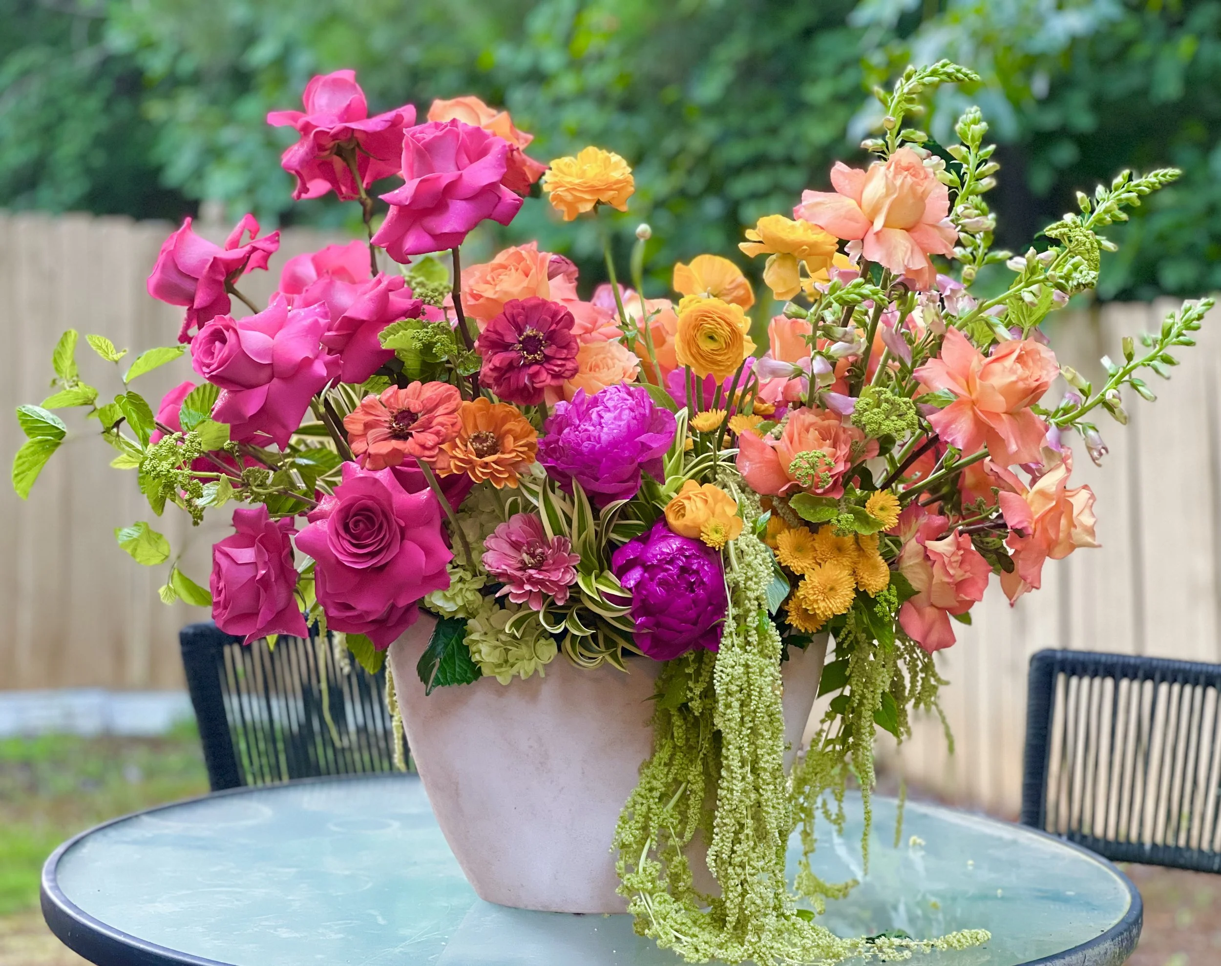 large plus arrangement