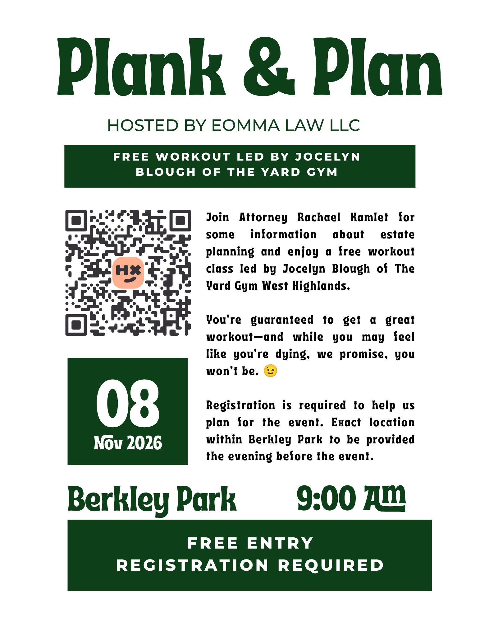 Plank and Plan