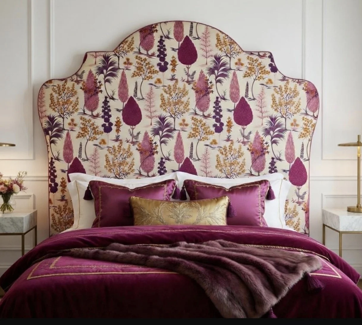 The Kelly Kate Custom Headboard: With French Cleat Wall-Mount System