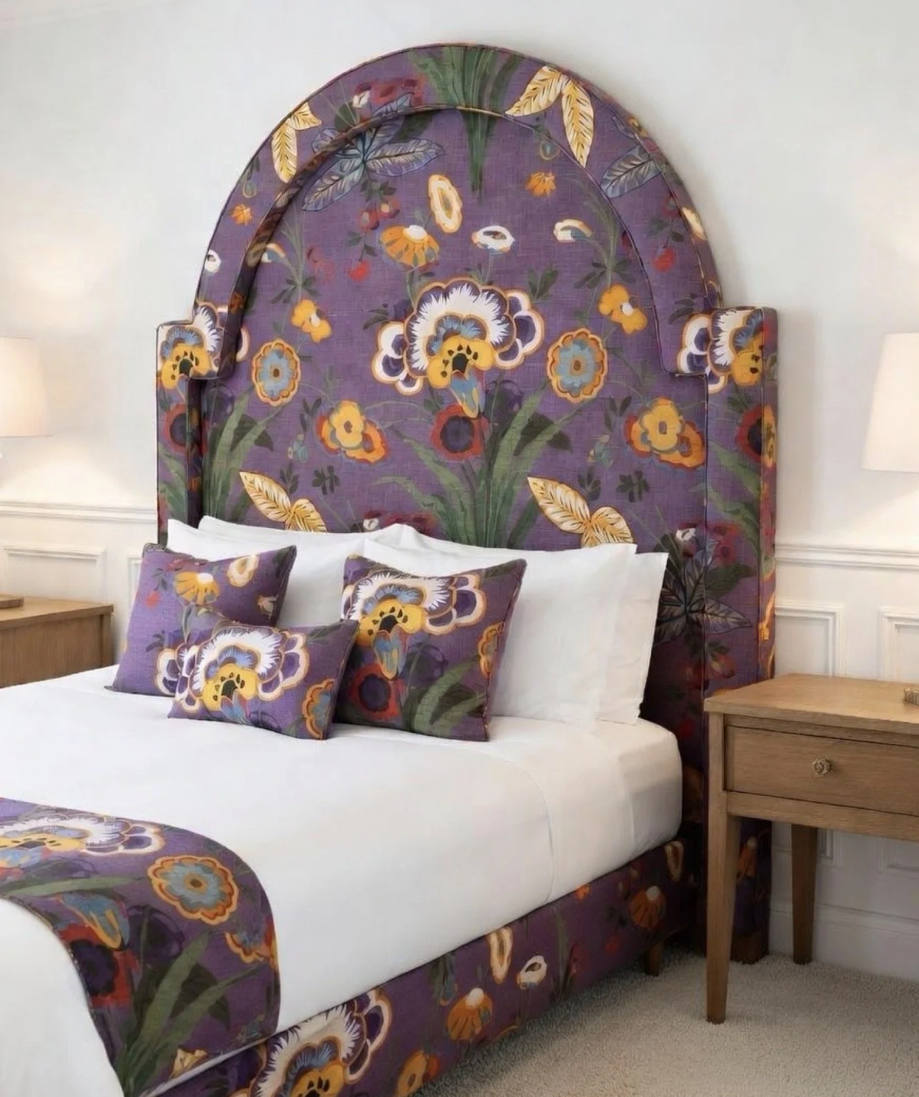 Bespoke Headboard with Matching Bedframe