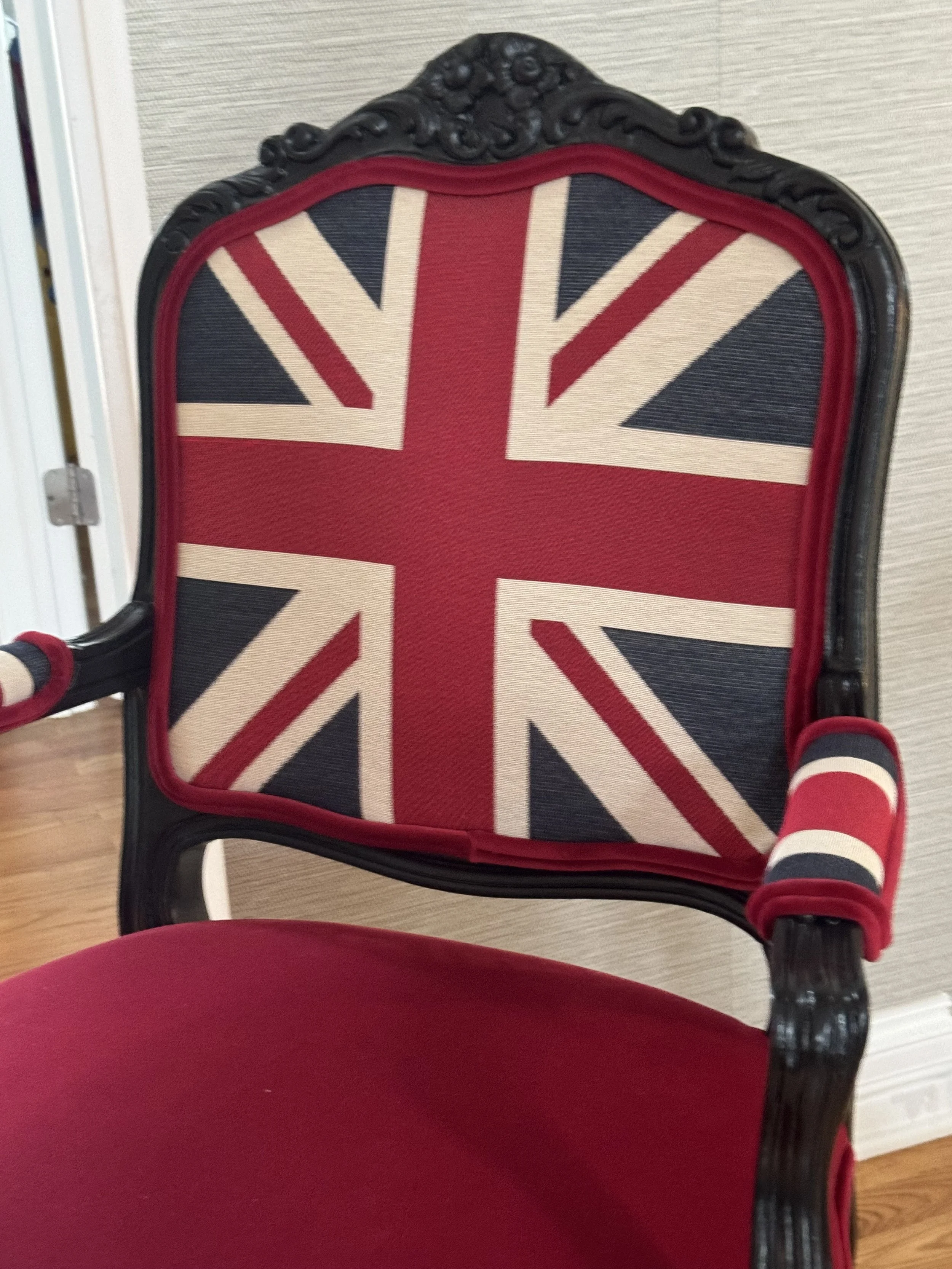 Union Jack in an office entryway
