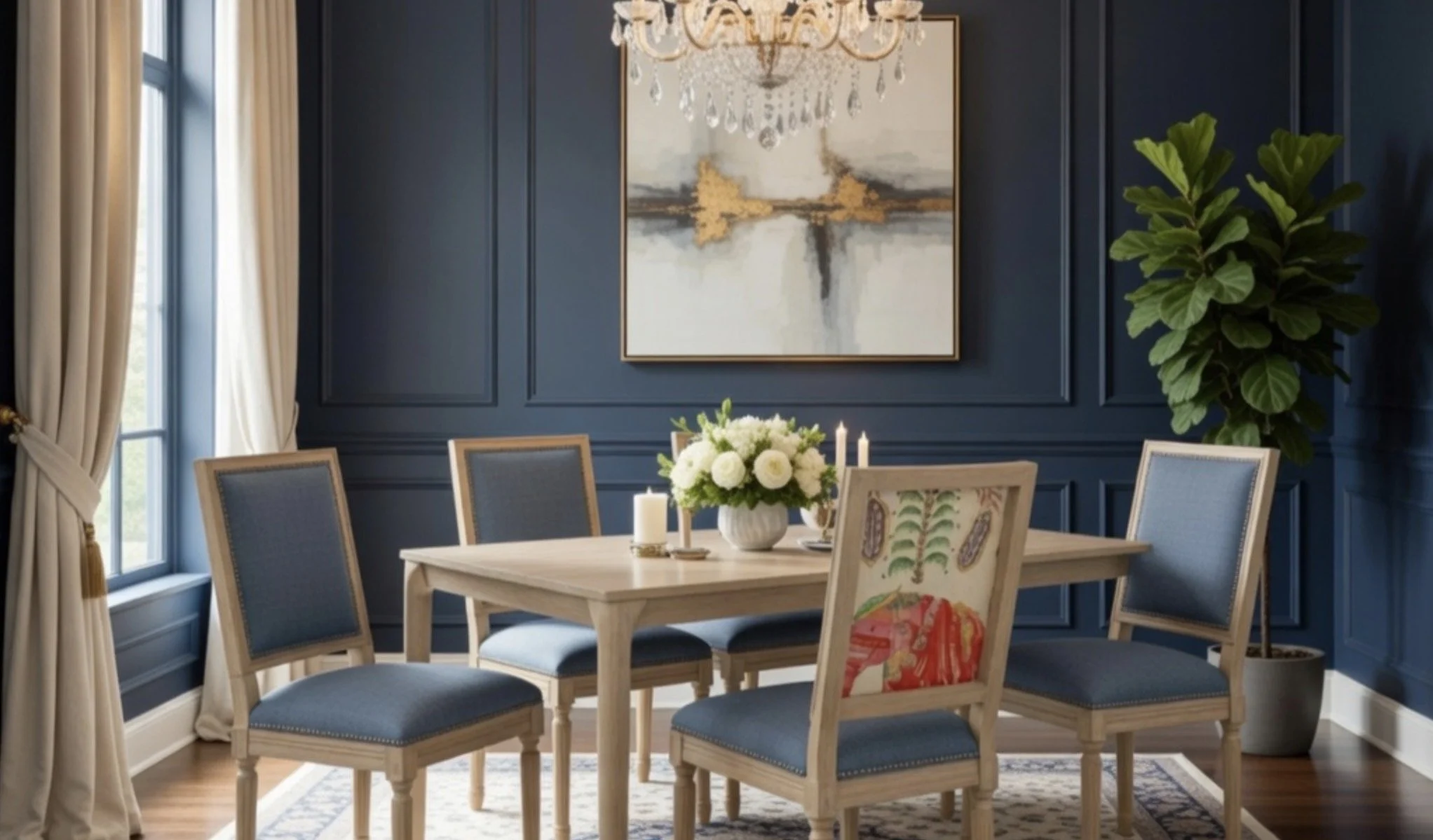 Boho Chic Dining Chairs