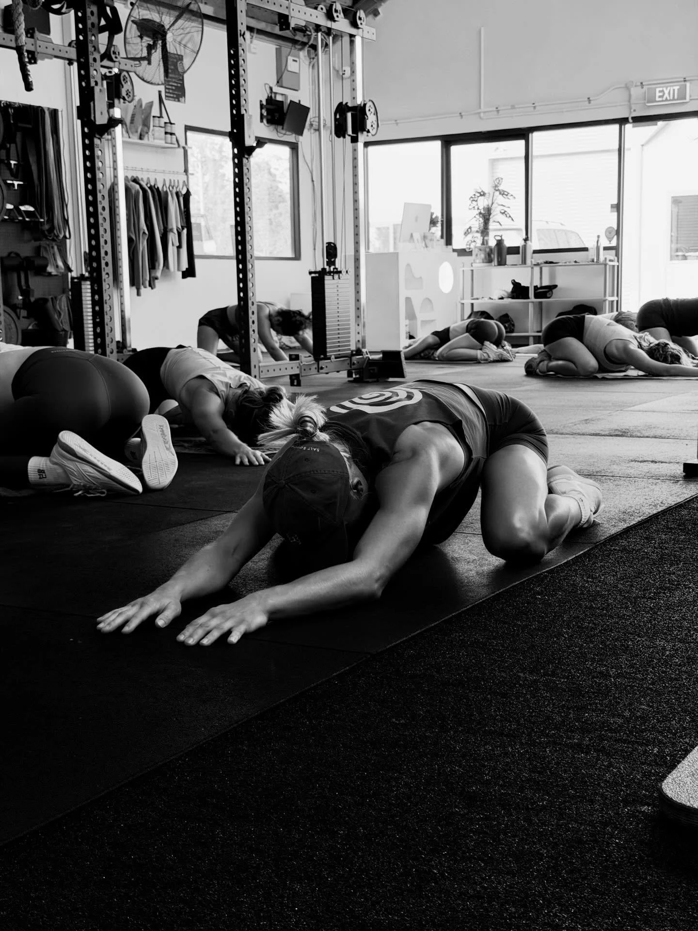 Salty workout. Soft landing 🩷