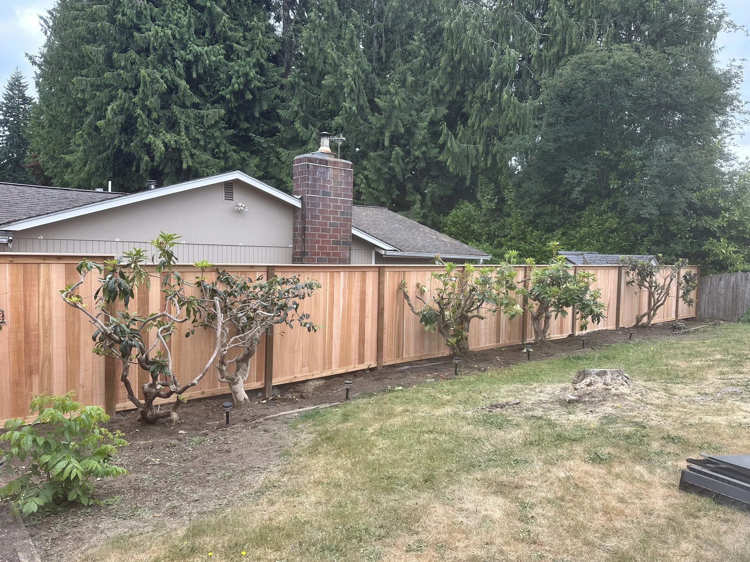 Board-on-Board Fence
