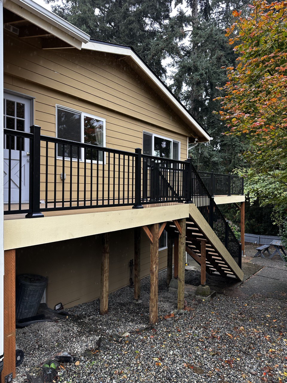 New Deck + Stairs