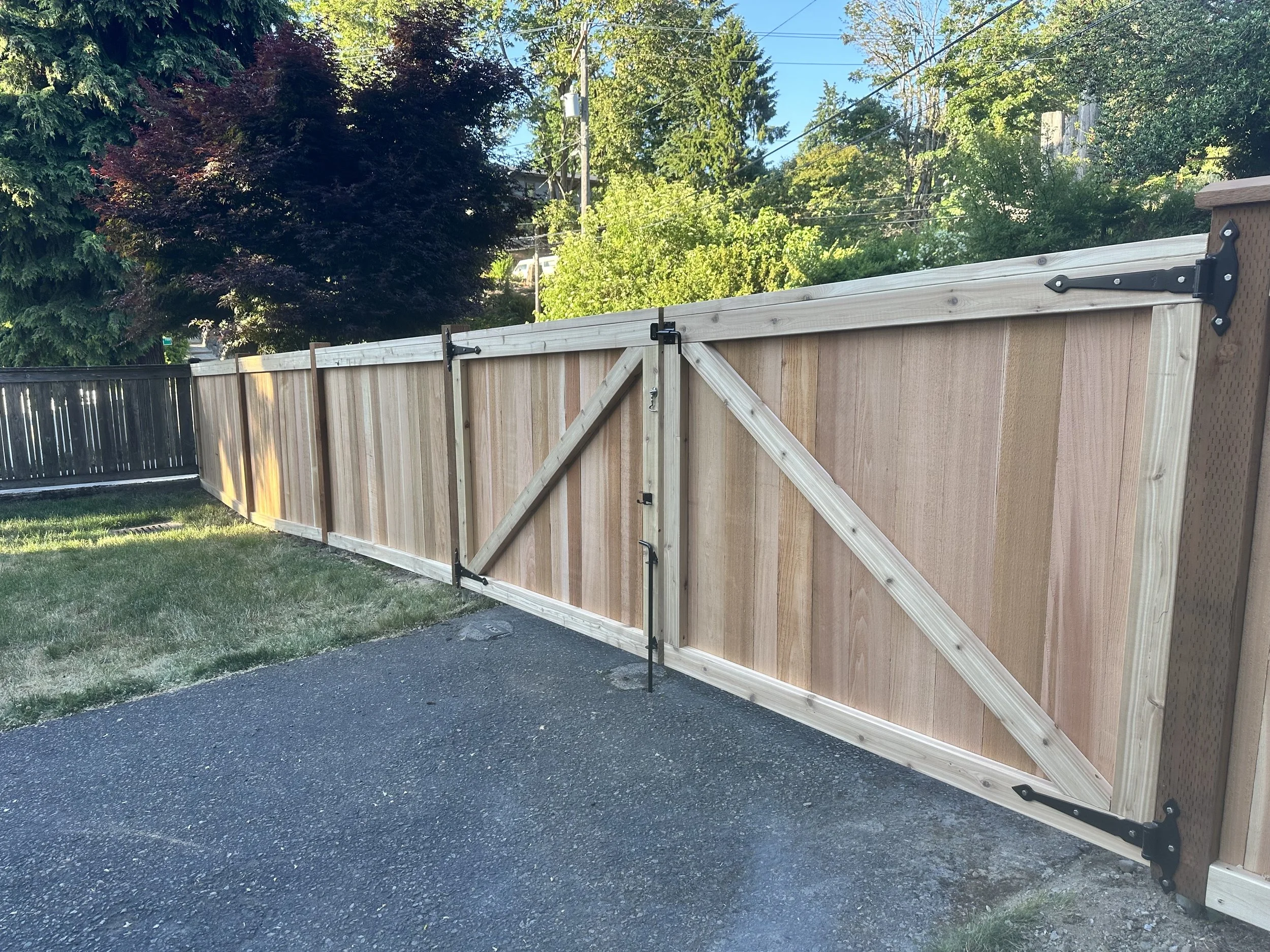 Board-on-Board Fence