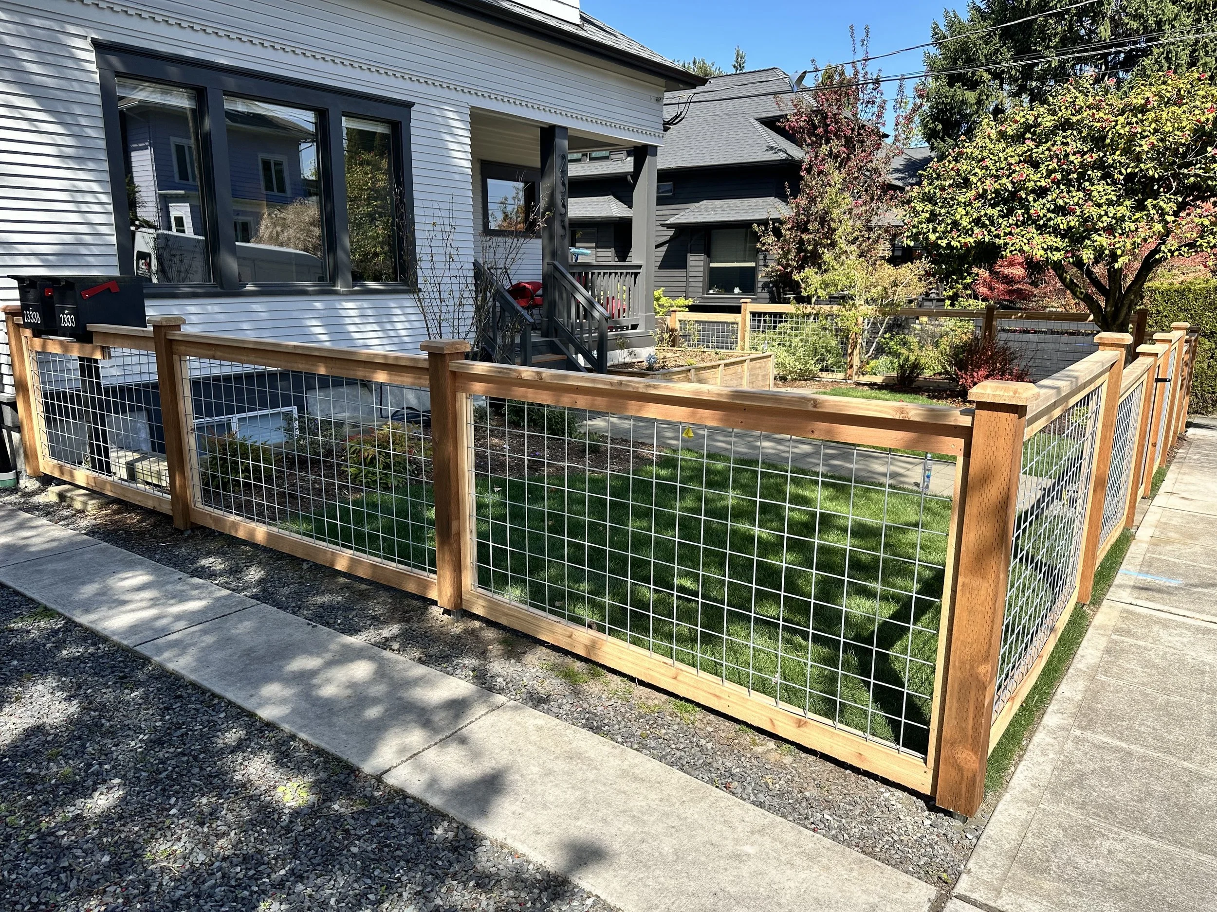 Hog Wire Fence