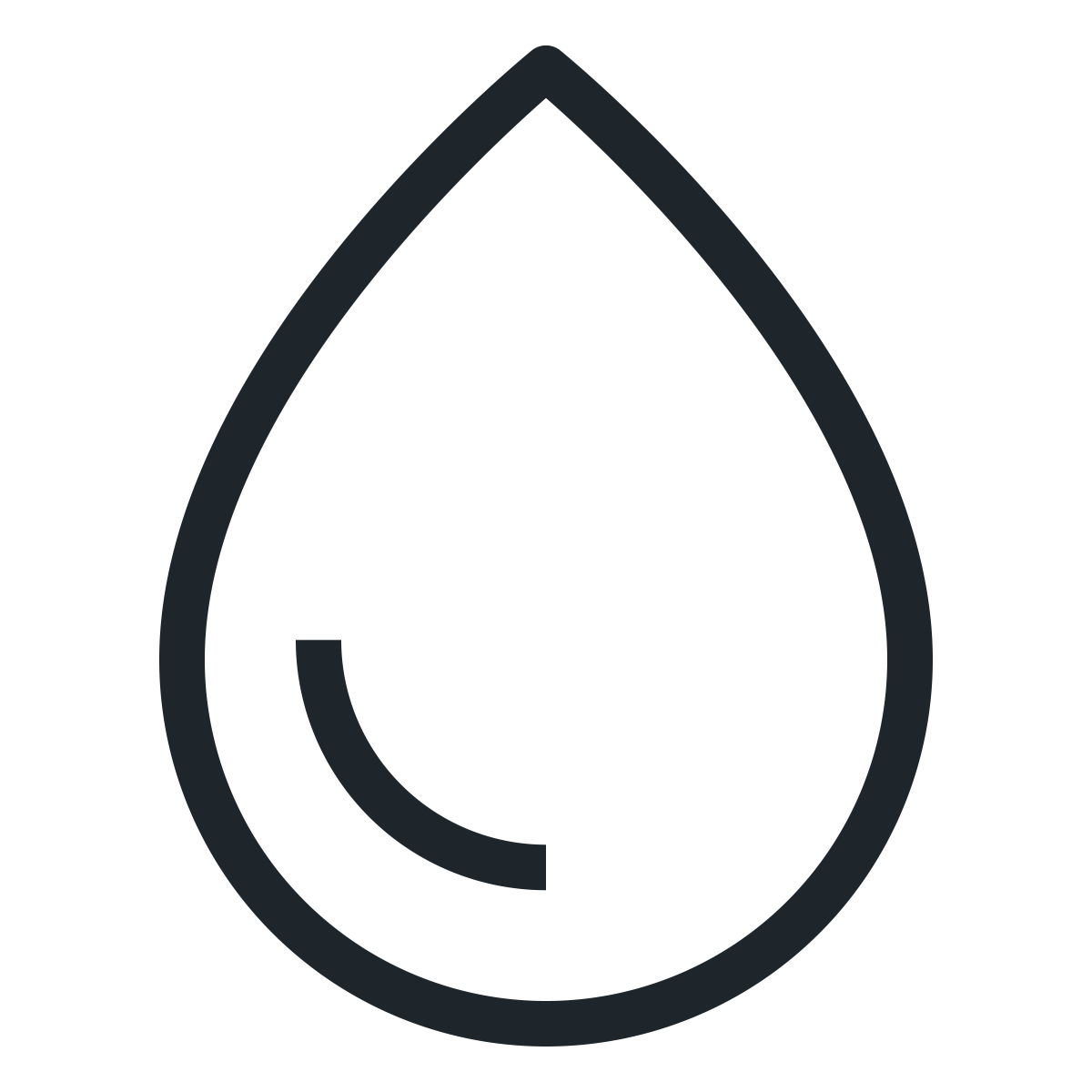 Water droplet icon