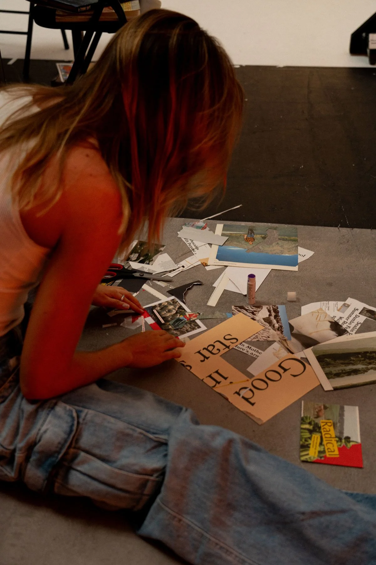 Eddie | Cut &amp; Paste Postcard Workshop + Open Studio