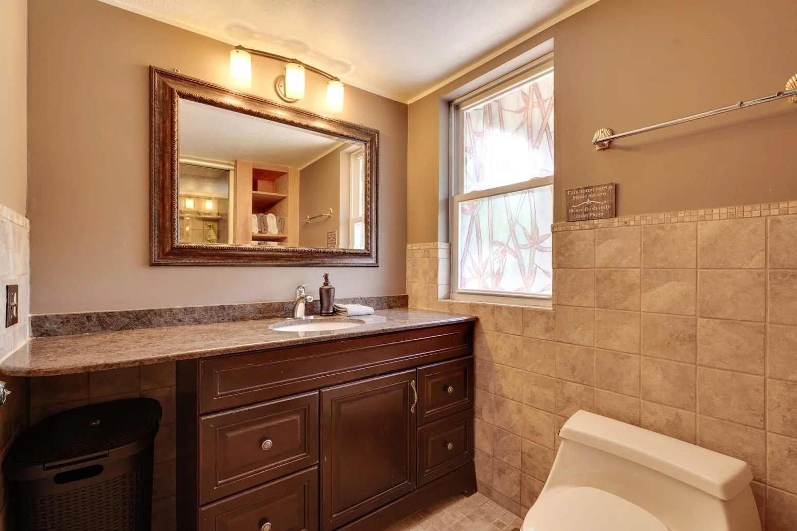 Downstairs full bath